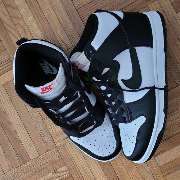 Nike Shoes - Nike Dunk Panda High Top W 8.5
